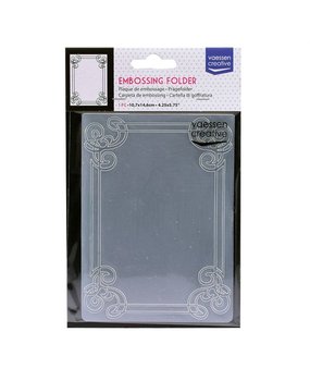 Vaessen Creative Embossing Folder Ornate (100605-036)