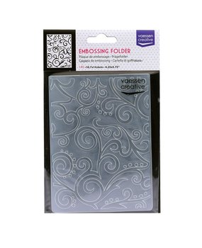 Vaessen Creative Embossing Folder Scroll Achtergrond (100605-040)