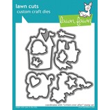 Lawn Fawn Critters Ever After Dies (LF590)