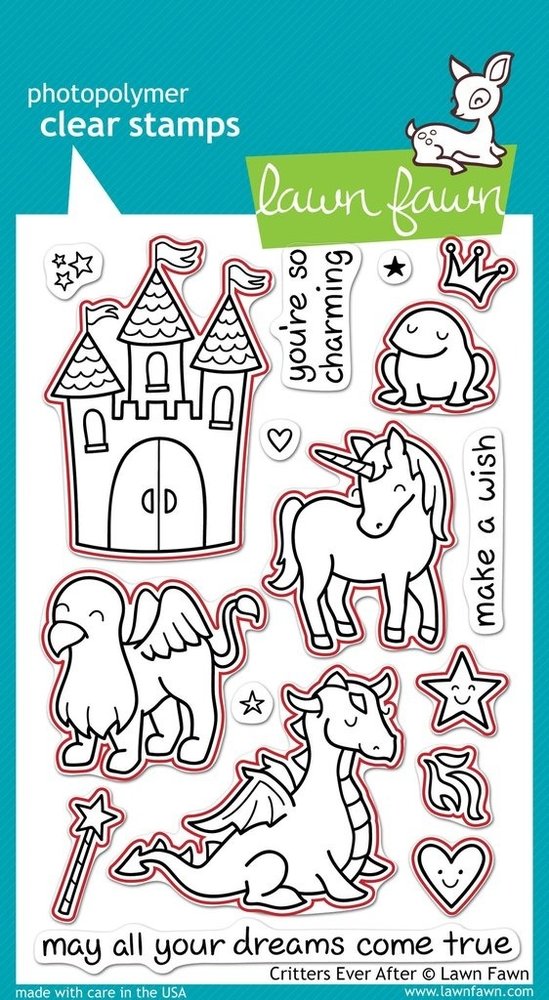 Lawn Fawn Critters Ever After Dies (LF590) Lawn Fawn Critters Ever After Dies (LF590)