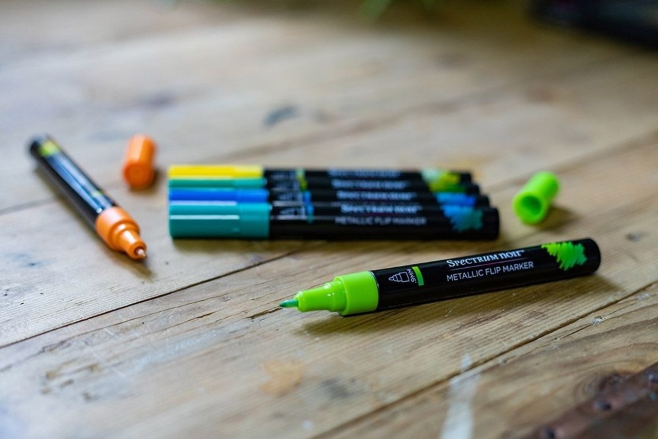 Spectrum Noir Metallic Flip Marker Natural World (SN-MFLI-NWO6)