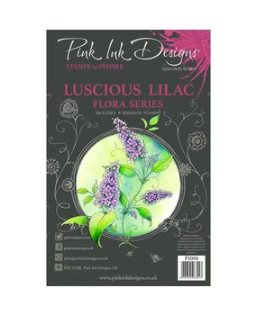 Pink Ink Designs Luscious Lilac A5 Clear Stamp (PI096)