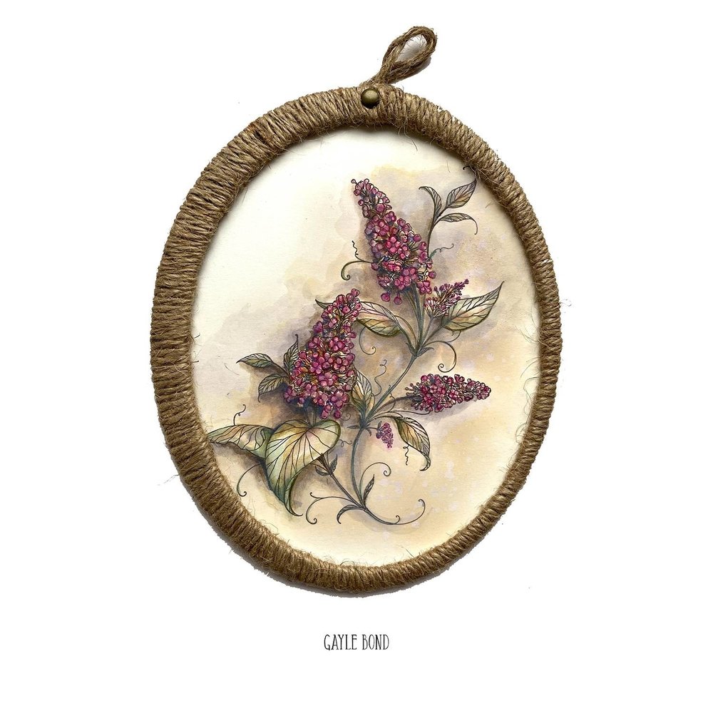 Pink Ink Designs Luscious Lilac A5 Clear Stamp (PI096)