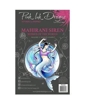 Pink Ink Designs Mahirani A5 Clear Stamp (PI103)