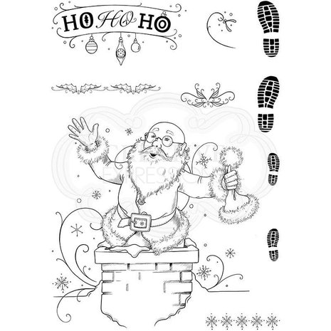 Pink Ink Designs Just Be-claus A5 Clear Stamp (PI121) Pink Ink Designs Just Be-claus A5 Clear Stamp (PI121)