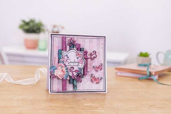 Crafter's Companion Positive Thoughts 12x12 Inch Paper Pad (PT-PAD12) Crafter's Companion Positive Thoughts 12x12 Inch Paper Pad (PT-PAD12)