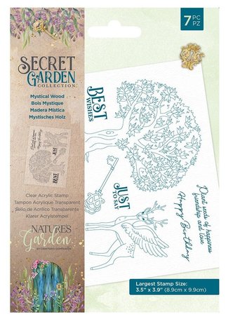 Crafter's Companion Secret Garden Collection Clear Stamps Mystical Wood (NG-SG-ST-MYWO) Crafter's Companion Secret Garden Collection Clear Stamps Mystical Wood (NG-SG-ST-MYWO)