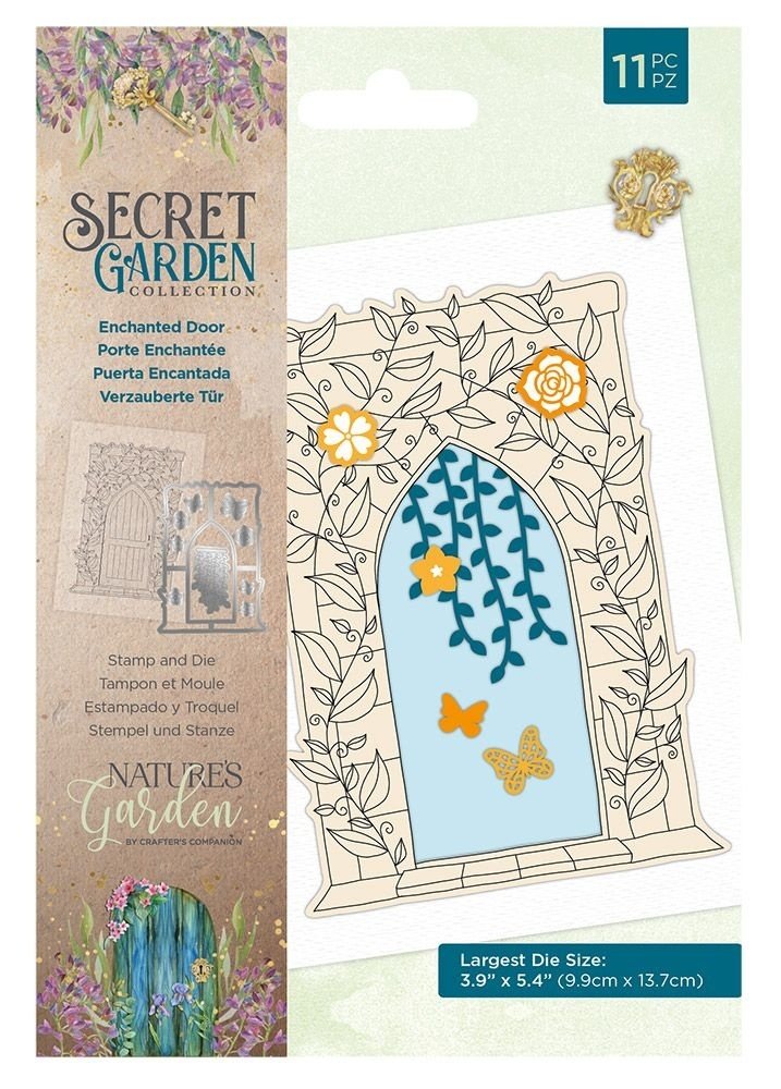 Crafter's Companion Secret Garden Collection Stamp & Die Enchanted Door (NG-SG-STD-ENDO) Crafter's Companion Secret Garden Collection Stamp & Die Enchanted Door (NG-SG-STD-ENDO)