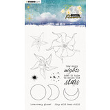 Studio Light Moon Flower How Many Nights Clear Stamp (SL-MFL-STAMP133)*