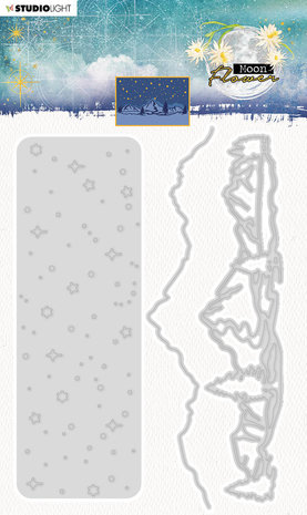 Studio Light Moon Flower Snijmal North Pole Scenery (SL-MFL-CD137) Studio Light Moon Flower Snijmal North Pole Scenery (SL-MFL-CD137)