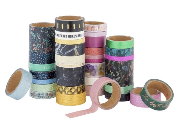 Craft Sensations Washi Tape In Storage Box 36pcs (CR0470/21A) Craft Sensations Washi Tape In Storage Box 36pcs (CR0470/21A)