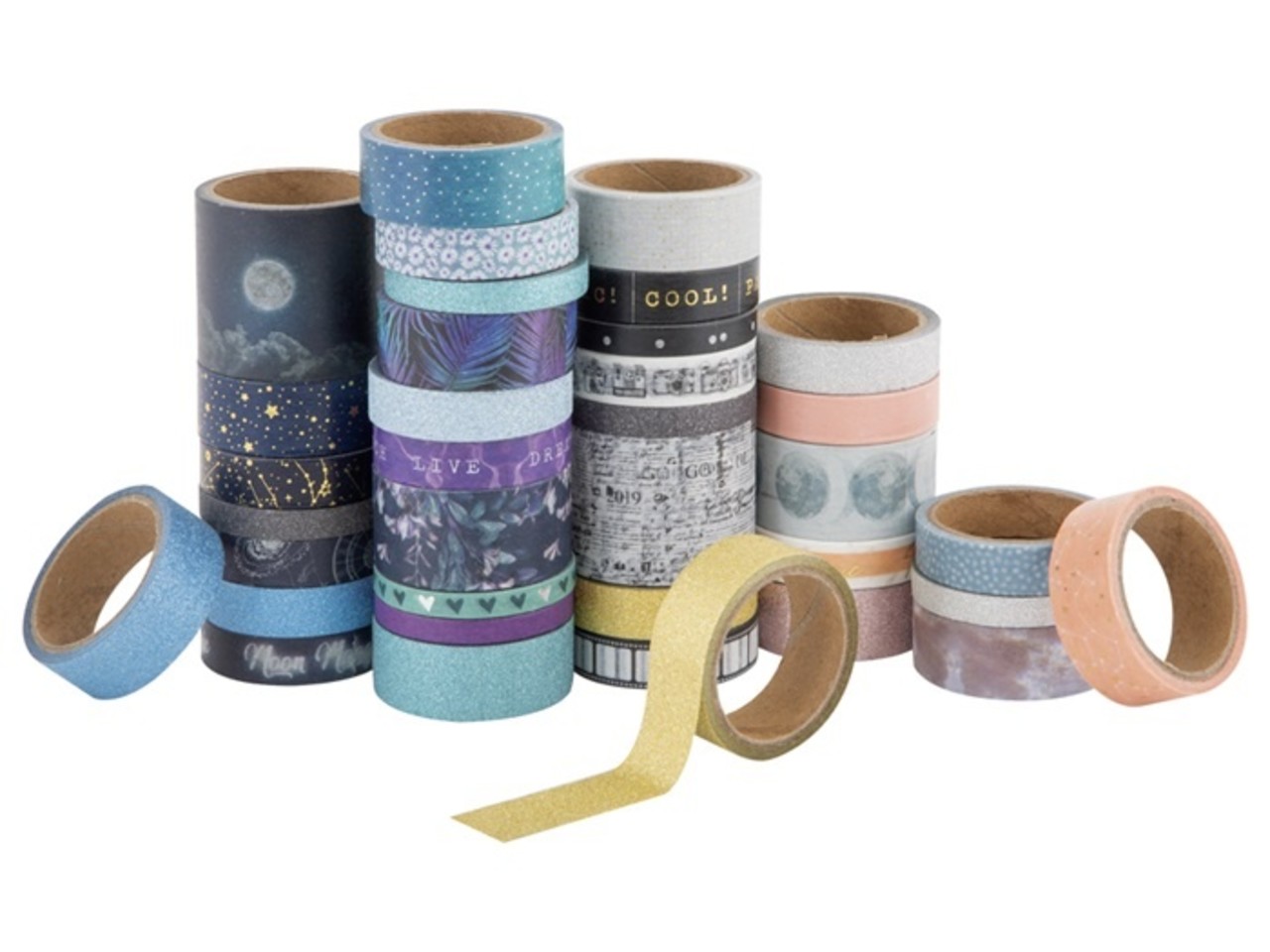 Craft Sensations Washi Tape In Storage Box 36pcs (CR0470/21A) Craft Sensations Washi Tape In Storage Box 36pcs (CR0470/21A)