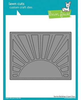 Lawn Fawn Sunrise Backdrop Dies (LF1987) Lawn Fawn Sunrise Backdrop Dies (LF1987)