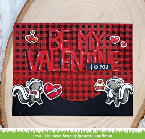 Lawn Fawn Scent With Love Add-On Dies (LF2729)