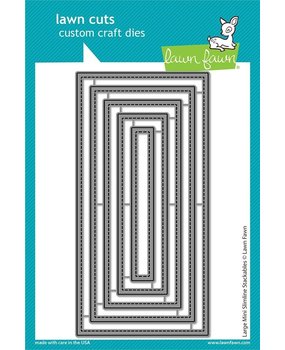 Lawn Fawn Large Mini Slimline Stackables Dies (LF2732) Lawn Fawn Large Mini Slimline Stackables Dies (LF2732)