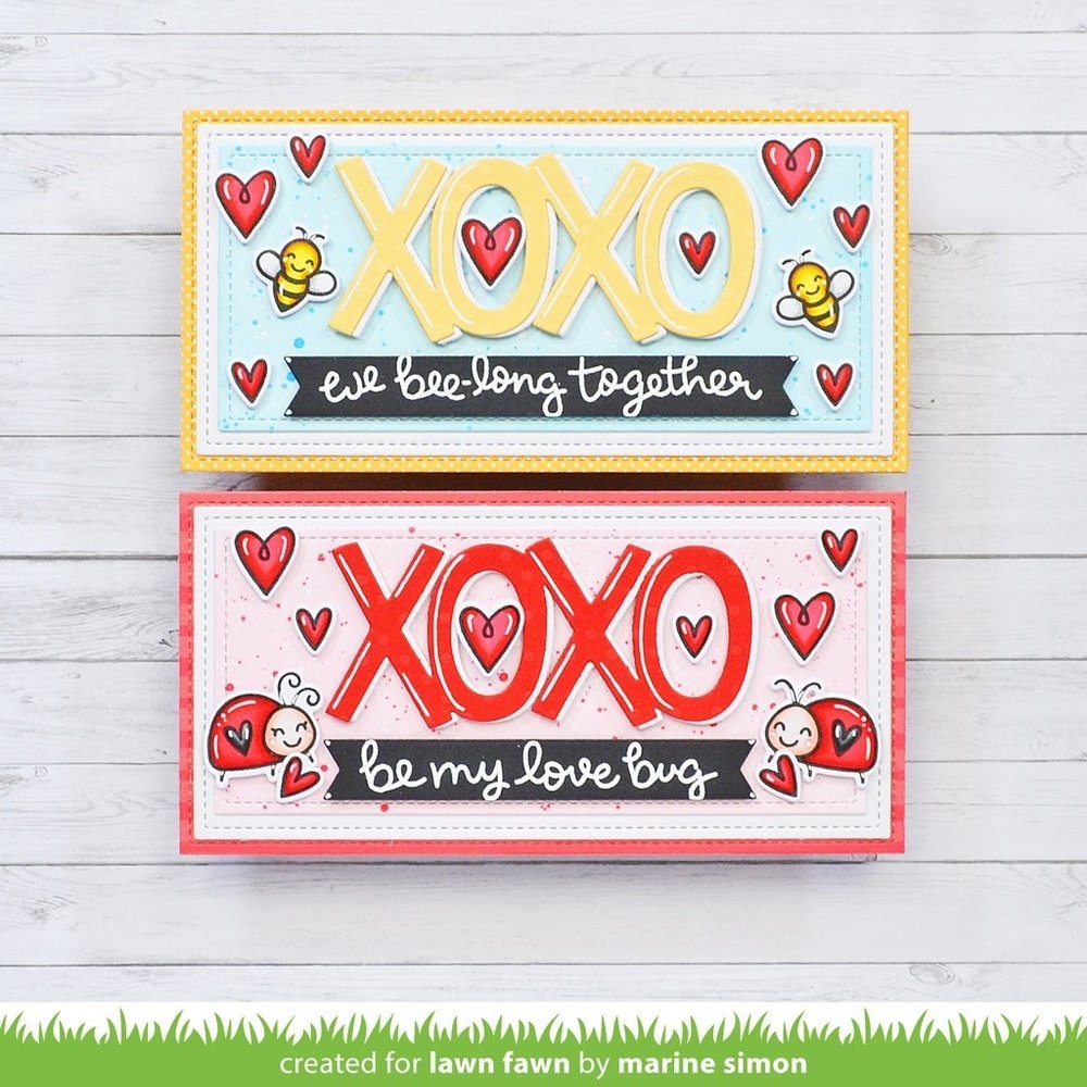 Lawn Fawn Small Mini Slimline Stackables Dies (LF2733) Lawn Fawn Small Mini Slimline Stackables Dies (LF2733)