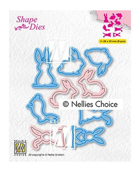 Nellie Snellen Snijmal Collection of Hares 1 (SD186)