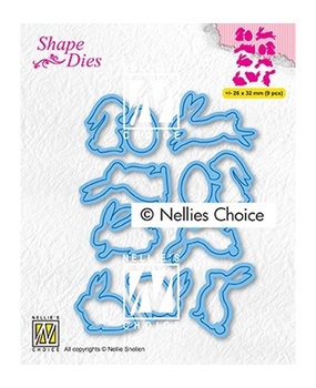 Nellie Snellen Snijmal Collection of Hares 2 (SD187)