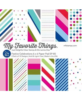 My Favorite Things Celebrations 6x6 Inch Paper Pack (EP-85)
