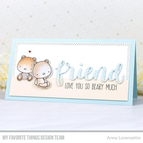 My Favorite Things Bear Hugs Clear Stamps (CS-626) My Favorite Things Bear Hugs Clear Stamps (CS-626)