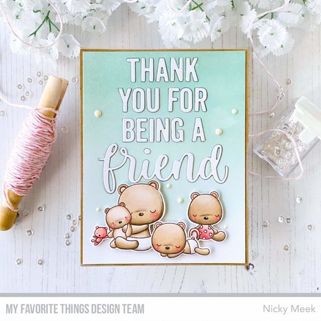 My Favorite Things Bear Hugs Clear Stamps (CS-626) My Favorite Things Bear Hugs Clear Stamps (CS-626)