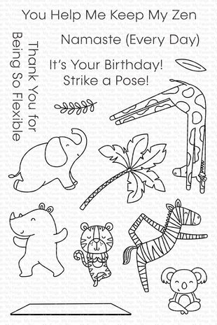 My Favorite Things Zen Friends Clear Stamps (CS-627) My Favorite Things Zen Friends Clear Stamps (CS-627)