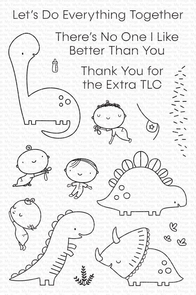 My Favorite Things Babysaurus Clear Stamps (CS-628) My Favorite Things Babysaurus Clear Stamps (CS-628)