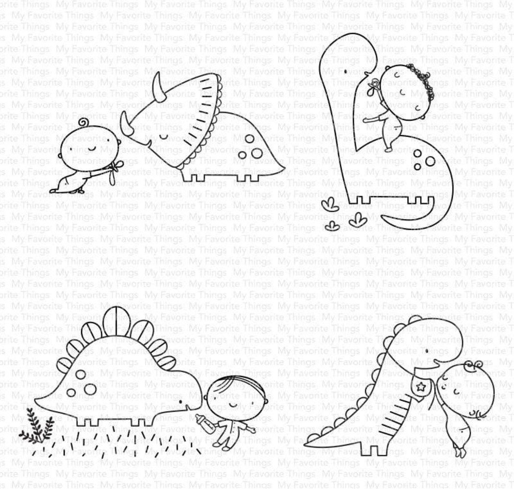 My Favorite Things Babysaurus Clear Stamps (CS-628) My Favorite Things Babysaurus Clear Stamps (CS-628)