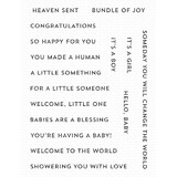 My Favorite Things Itty Bitty Baby Clear Stamps (CS-632)