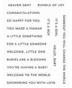 My Favorite Things Itty Bitty Baby Clear Stamps (CS-632)