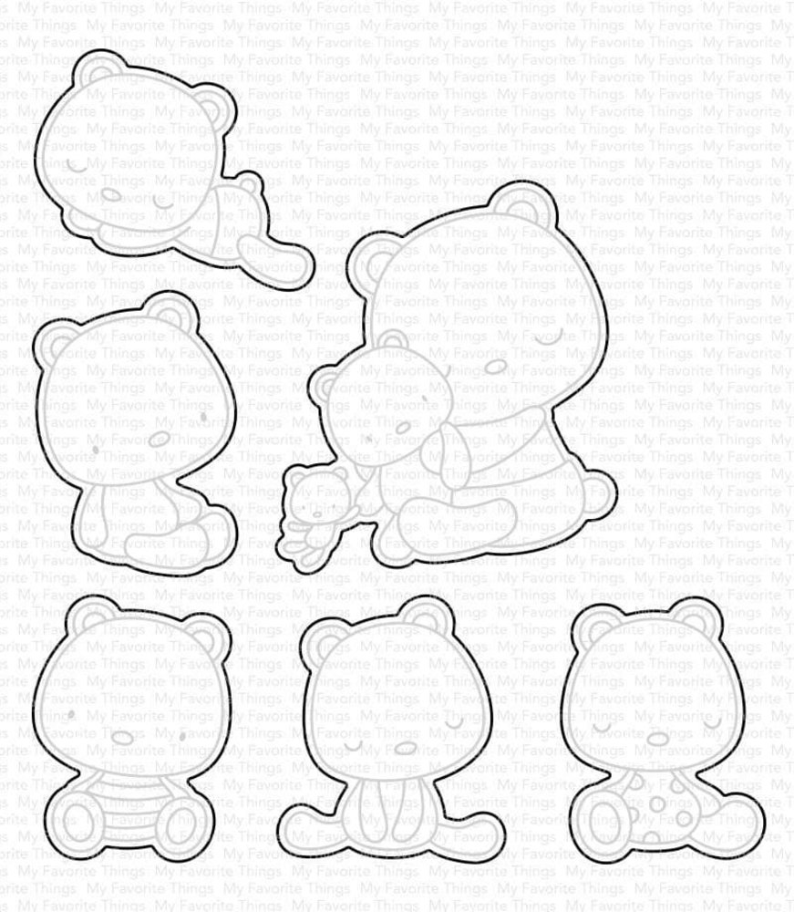My Favorite Things Die-namics Bear Hugs (MFT-2149) My Favorite Things Die-namics Bear Hugs (MFT-2149)