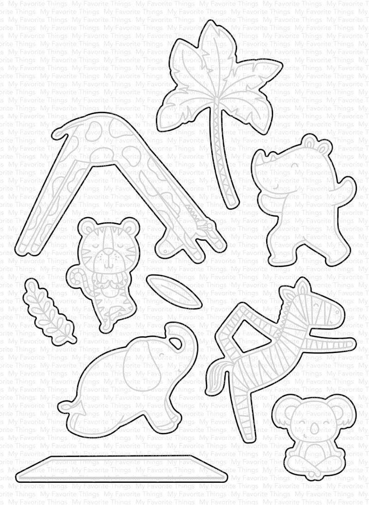 My Favorite Things Die-namics Zen Friends (MFT-2150) My Favorite Things Die-namics Zen Friends (MFT-2150)