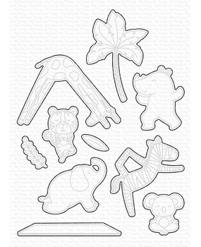 My Favorite Things Die-namics Zen Friends (MFT-2150) My Favorite Things Die-namics Zen Friends (MFT-2150)