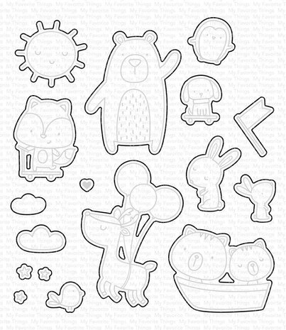 My Favorite Things Die-namics Favorite Friends (MFT-2153) My Favorite Things Die-namics Favorite Friends (MFT-2153)