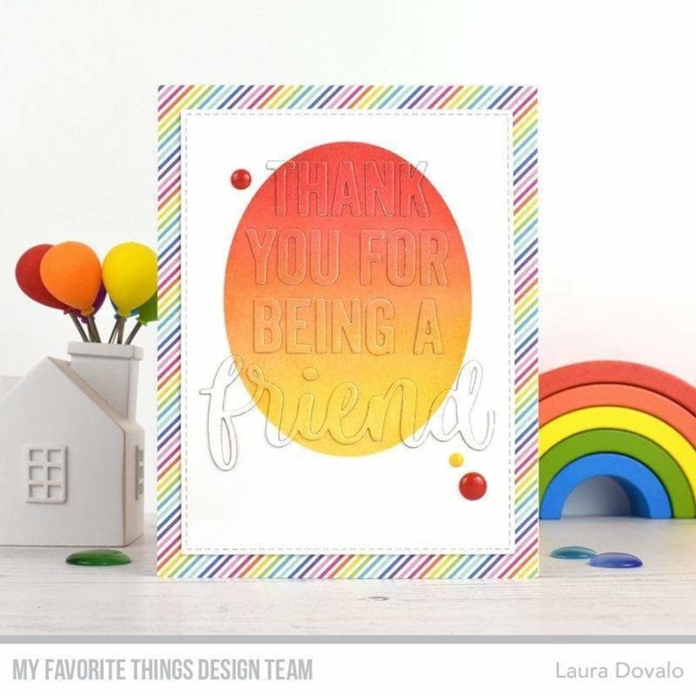 My Favorite Things Die-namics Thank You for Being a Friend (MFT-2162) My Favorite Things Die-namics Thank You for Being a Friend (MFT-2162)