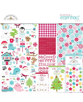 Doodlebug Design Inc. Let It Snow 12x12 Inch Essentials Kit (7542) Doodlebug Design Inc. Let It Snow 12x12 Inch Essentials Kit (7542)