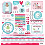 Doodlebug Design Inc. Let It Snow This & That Stickers (7525)