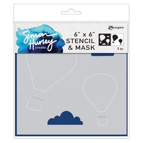 Simon Hurley Create Going Places 6x6 Inch Masking Stencil (HUS78142) Simon Hurley Create Going Places 6x6 Inch Masking Stencil (HUS78142)