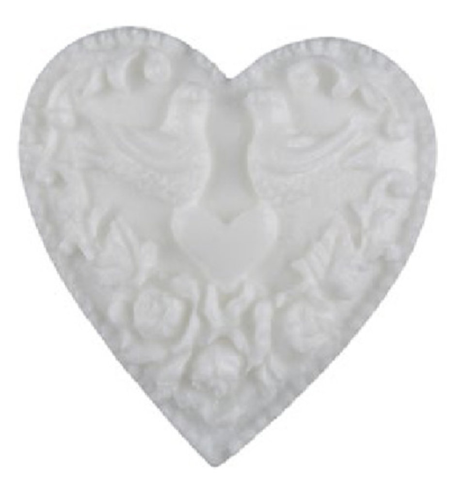 Stafil Heart with Doves Silicone Mould (740039-21)