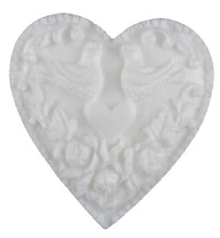 Stafil Heart with Doves Silicone Mould (740039-21)