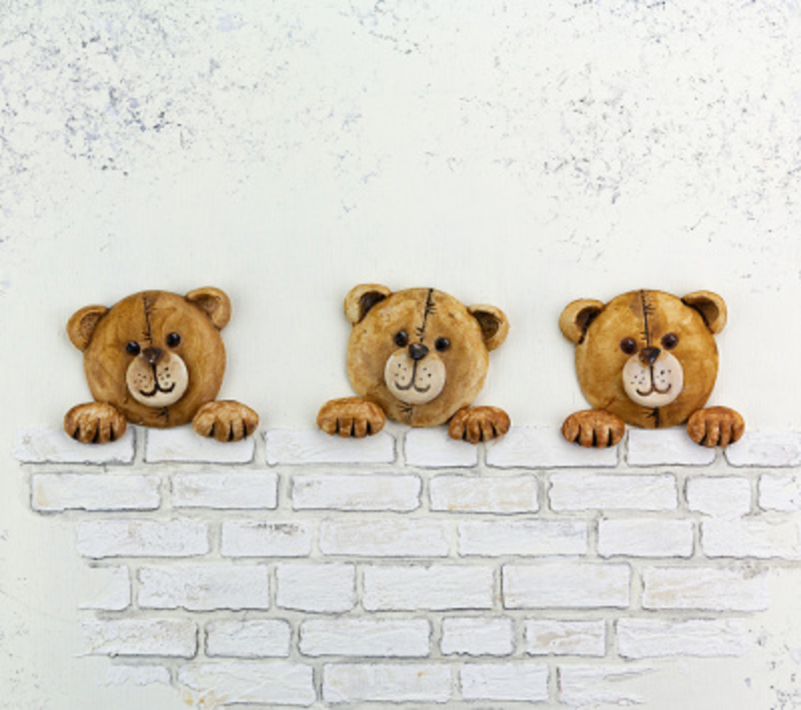 Stafil Bear Face Silicone Mould (740039-26)