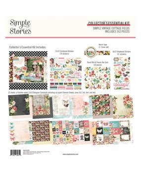 Simple Stories Simple Vintage Cottage Fields 12x12 Inch Collector's Essential Kit (14736) Simple Stories Simple Vintage Cottage Fields 12x12 Inch Collector's Essential Kit (14736)