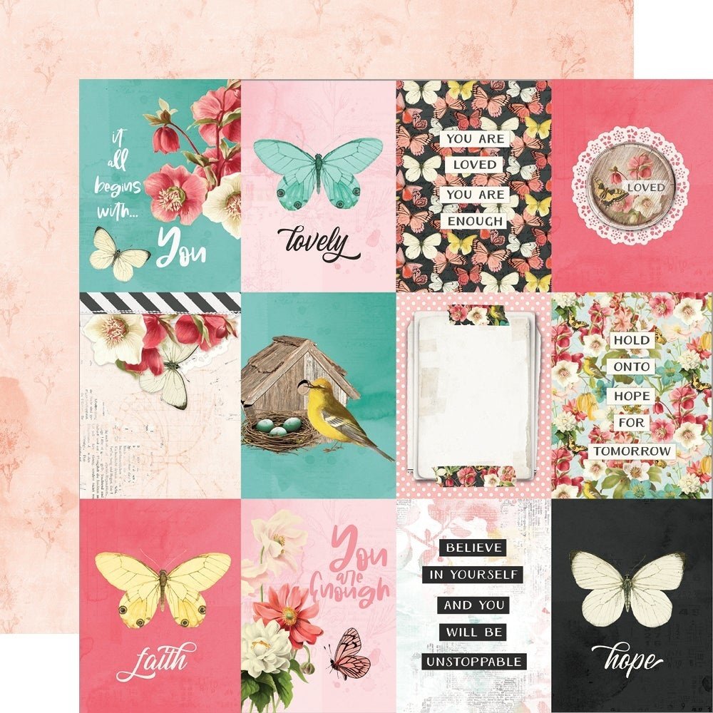 Simple Stories Simple Vintage Cottage Fields 12x12 Inch Collector's Essential Kit (14736)