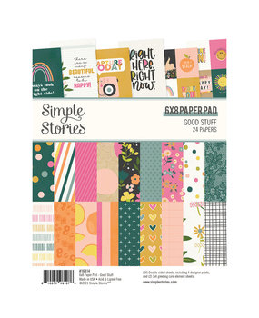 Simple Stories Good Stuff 6x8 Inch Paper Pad (16814)