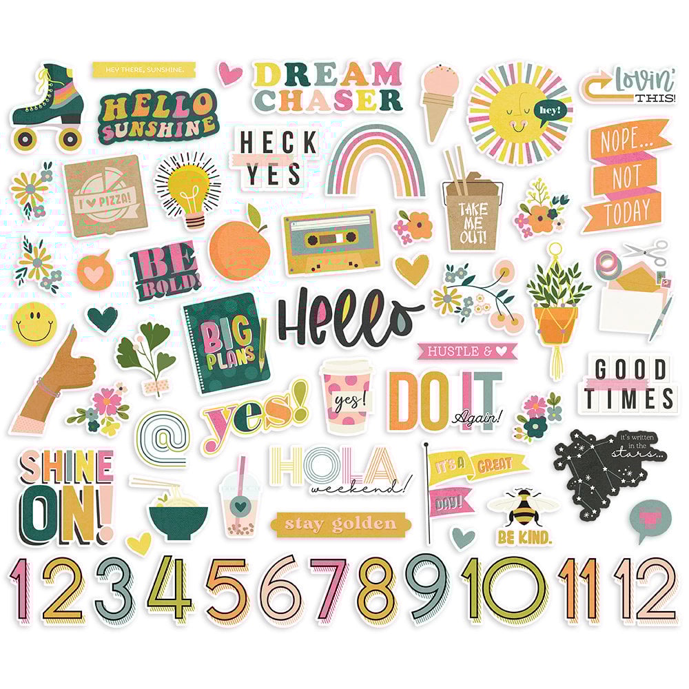 Simple Stories Good Stuff Bits & Pieces (16816) Simple Stories Good Stuff Bits & Pieces (16816)