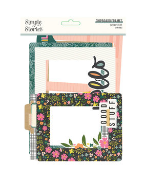 Simple Stories Good Stuff Chipboard Frames (16819)