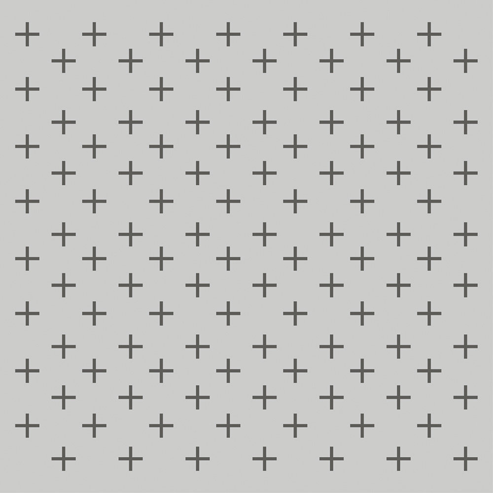 Simple Stories Good Stuff Stencil Plus Signs (16826)