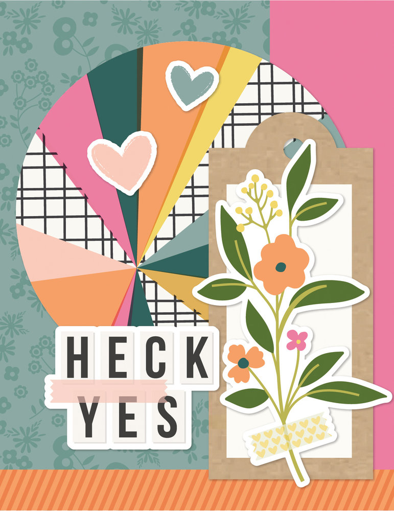 Simple Stories Good Stuff Simple Cards Kit Shine On! (16829)