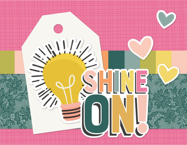 Simple Stories Good Stuff Simple Cards Kit Shine On! (16829)