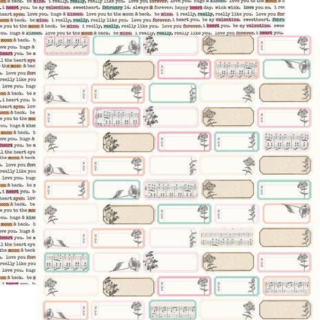 Simple Stories Happy Hearts 12x12 Inch Collection Kit (16900)